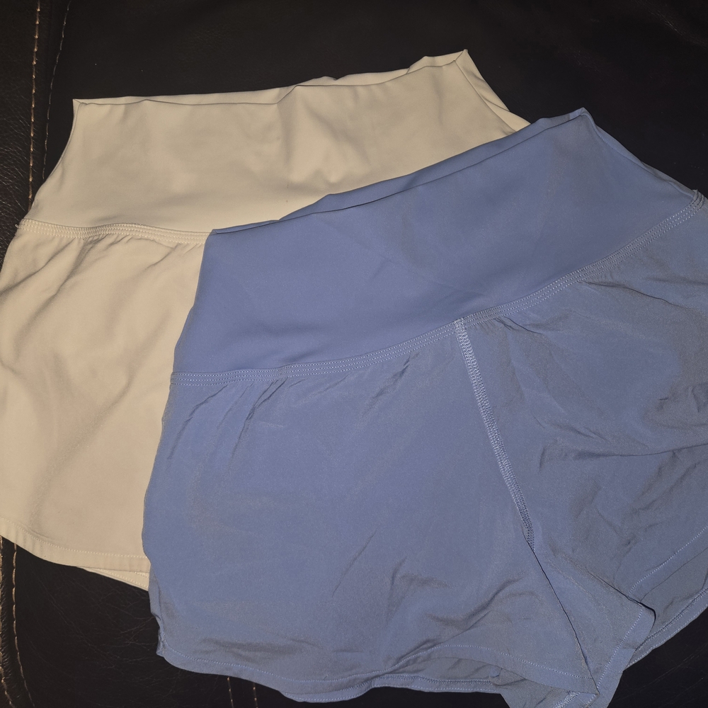 Gilly Hicks Light Blue Athletic Skort